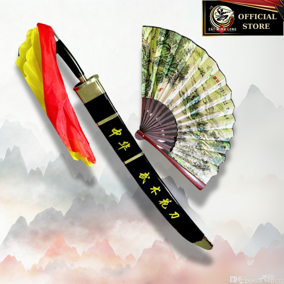 Đao Wushu - Liễu Đao (Màu Đen)